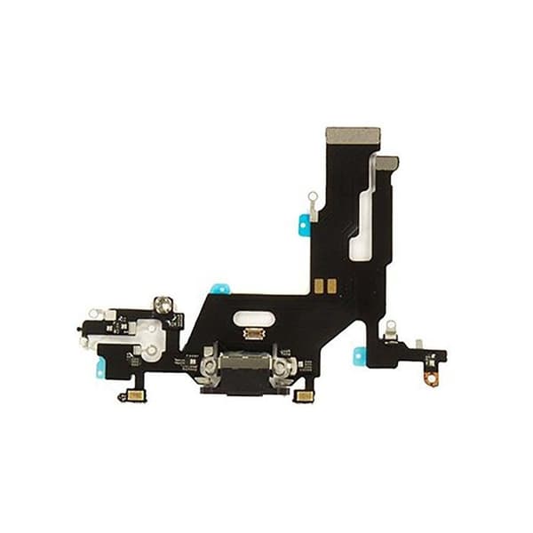 Nappe Dock med Lightning-laddarkontakt för iPhone 11 Svart