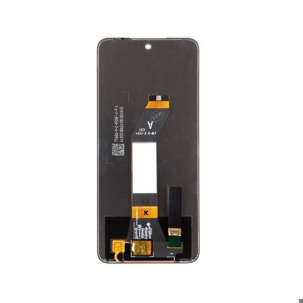 Ersättnings-LCD-skärm för Redmi 10 / 10 2022 Touch-enhet Svart