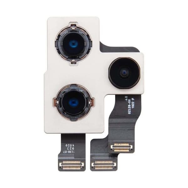 Bakre Kamera Ersättning 12Mpx för iPhone 11 Pro / 11 Pro Max Svart