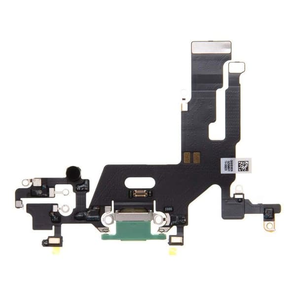Nappe Dock med Lightning-laddningskontakt för iPhone 11 Svart / Grön