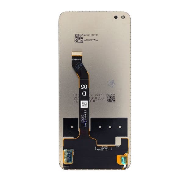 Heldisplay LCD och Touchscreen för Honor 50 Lite Svart