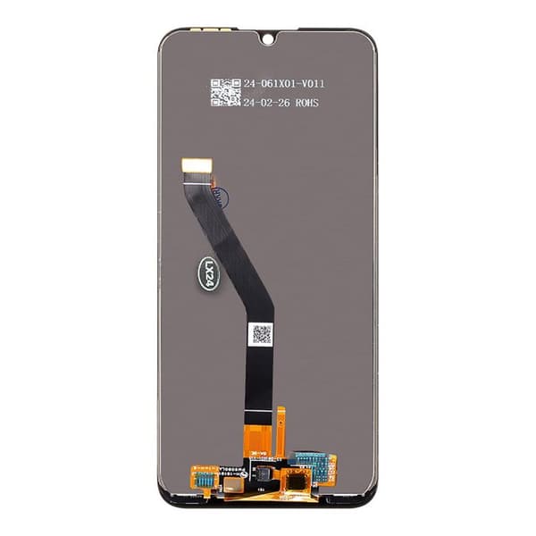 Ersättnings-LCD- och beröringsskärm för Huawei Y6s / Y6 2019 Typ IPS Svart