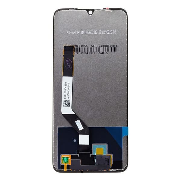 Ersättnings-LCD- och pekskärm för Xiaomi Redmi Note 7 Typ IPS Svart