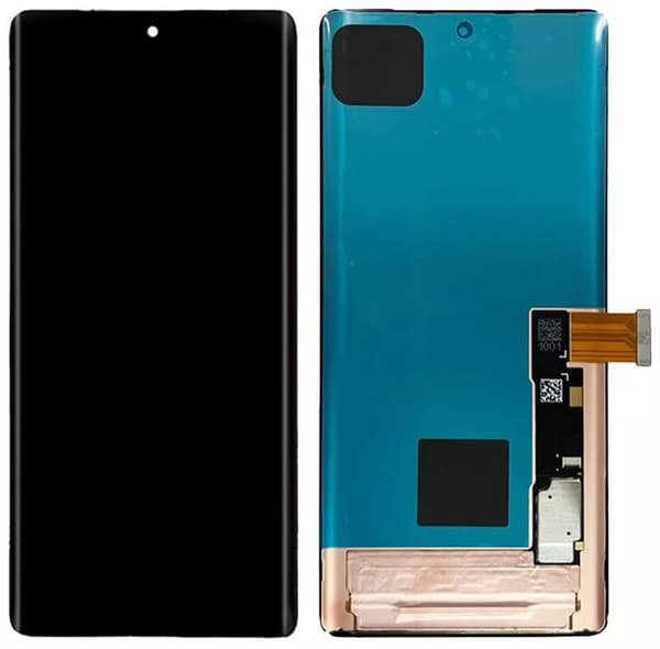 LCD-näyttö + kosketusnäyttö Google Pixel 7 Pro GP4BC OLED -kehykselle