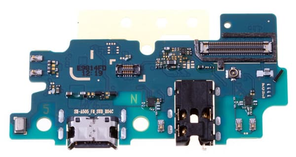 USB-latauspistoke ja äänikaapeli Samsung Galaxy A50:lle HUOLTOPAKKAUS