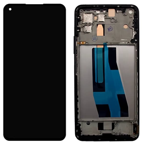 LCD-näyttö + kosketusnäyttö Xiaomi Mi 11 Lite 5G:lle, Incell Frame