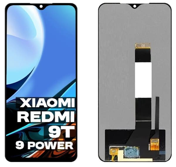 Original LCD-skærm med berøringsskærm til Xiaomi Redmi 9T/9 Power Regenerated