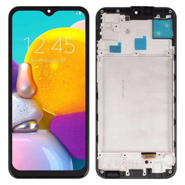 Skærm med berøringsskærm til Samsung Galaxy A15 5G 4G A155 A156 Incell Frame