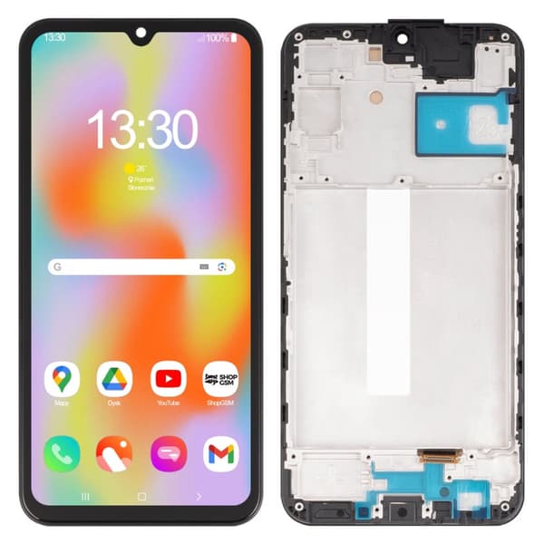 Skærmdigitalisator til Samsung Galaxy A25 5G A256 Incell Frame