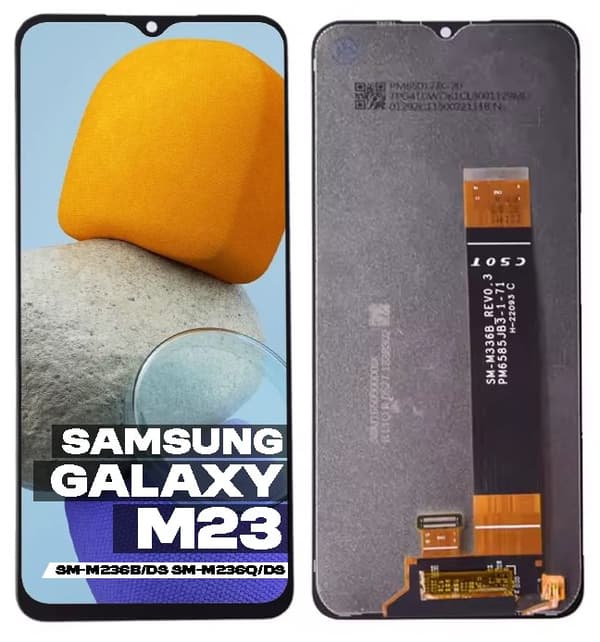 Alkuperäinen näyttö Samsung Galaxy M23 5G M236:lle, kunnostettu