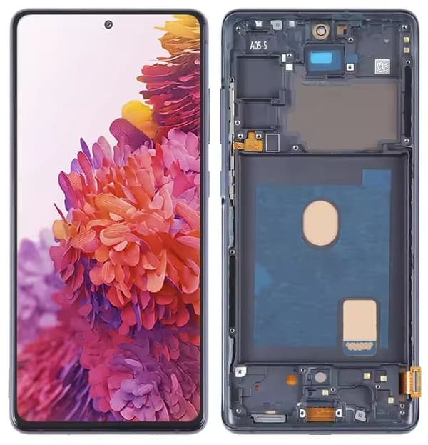 Skärm för Samsung Galaxy S20 FE 4G 5G G785 G781 Incell Frame