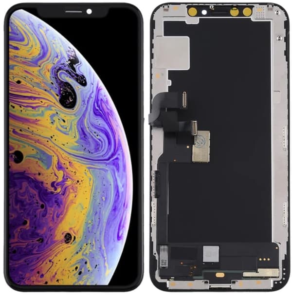 LCD-kosketusnäytön digitizer iPhone XS OLED -puhelimelle