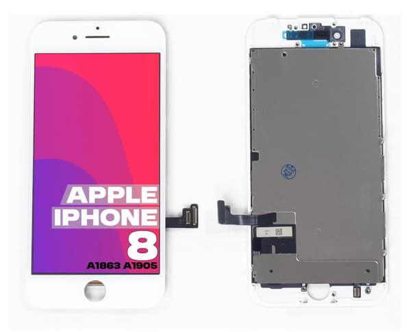 PREMIUM-näyttö Apple iPhone 8 RETINA -laatuinen valkoinen