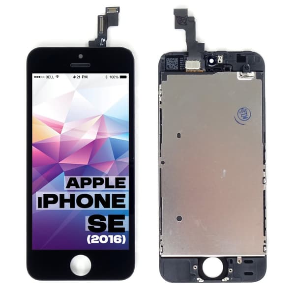 Apple iPhone SE Skærm med Original RETINA Display Sort