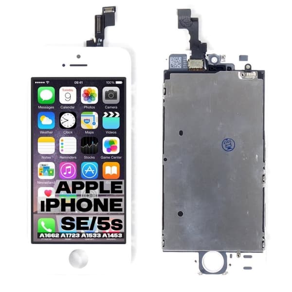 Original skærm til Apple iPhone SE 5S A1662 A1723 A1533 A1453 RETINA