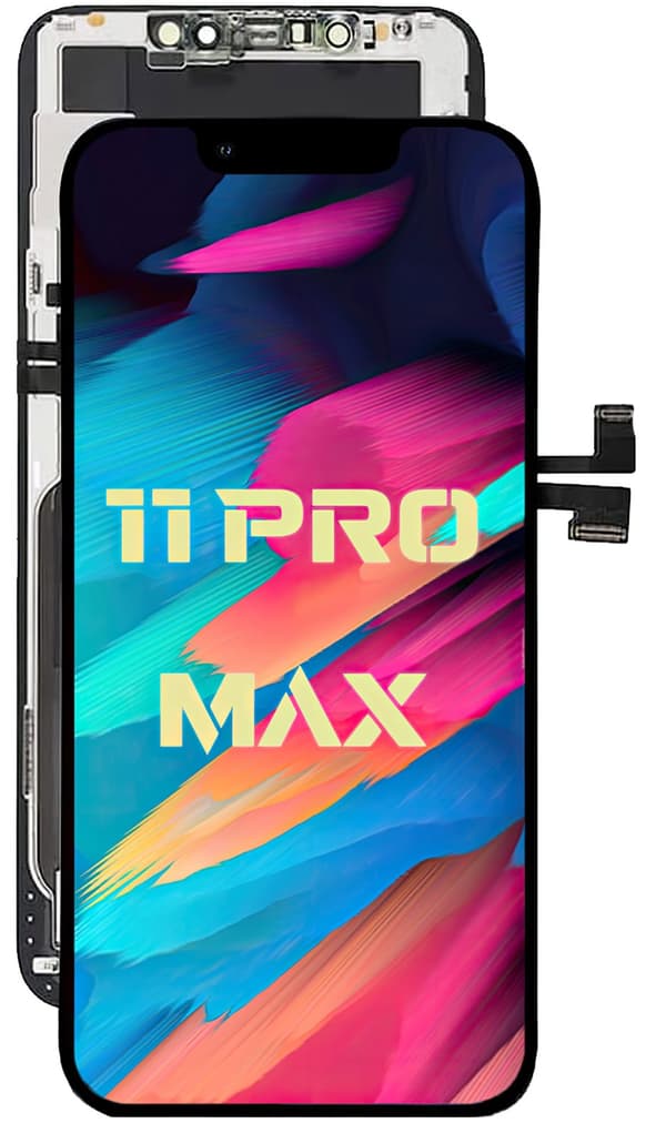 Skærm til Apple iPhone 11 Pro Max Original Chip IC