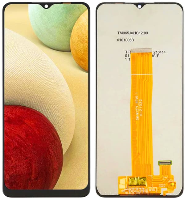 Original LCD-skärm med pekskärm för Samsung Galaxy SM-A125 A12 TFT