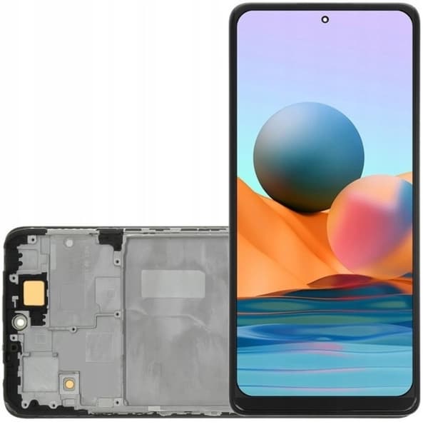 LCD-skærm til Xiaomi Redmi Note 10 Pro/10 Pro Max Incell sort ramme