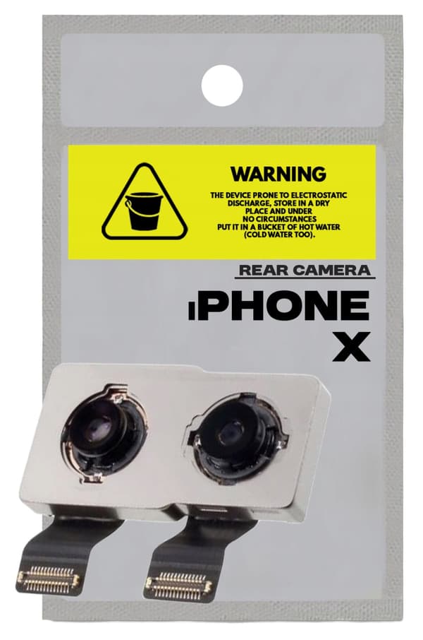 iPhone X OEM bagkamera