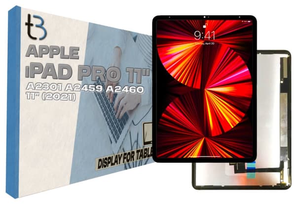 Originalskärm med pekskärm för Apple iPad Pro 11 Gen 3 A2301 A2460