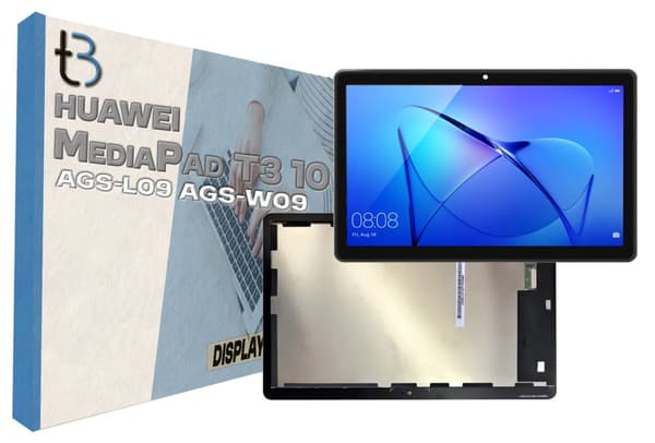 Original skærm med touch til Huawei Mediapad T3 10 AGS-L09 AGS-W09