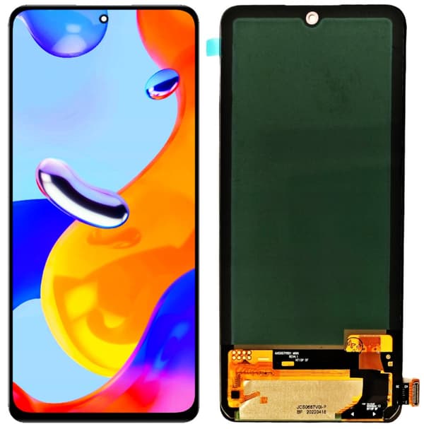 LCD-näyttö + kosketusnäyttö Xiaomi Redmi Note 11 Pro 4G Pro 5G 2022 OLED -puhelimelle