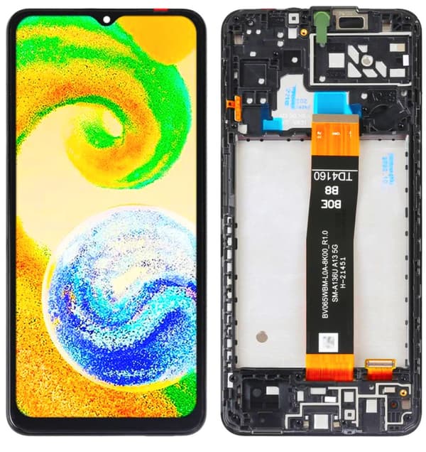 Alkuperäinen LCD-näyttö + kosketusnäyttö Samsung Galaxy A04s SM-A047 (Kunnostettu)