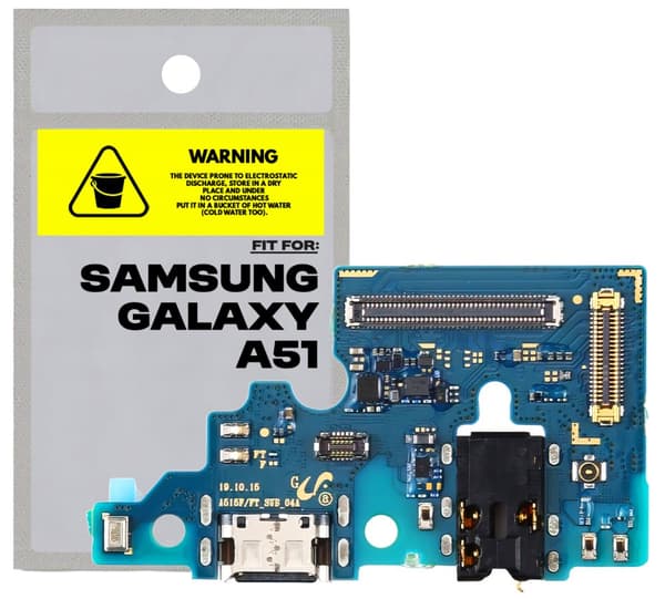 Original opladningsstik til Samsung Galaxy A51 Tradebit