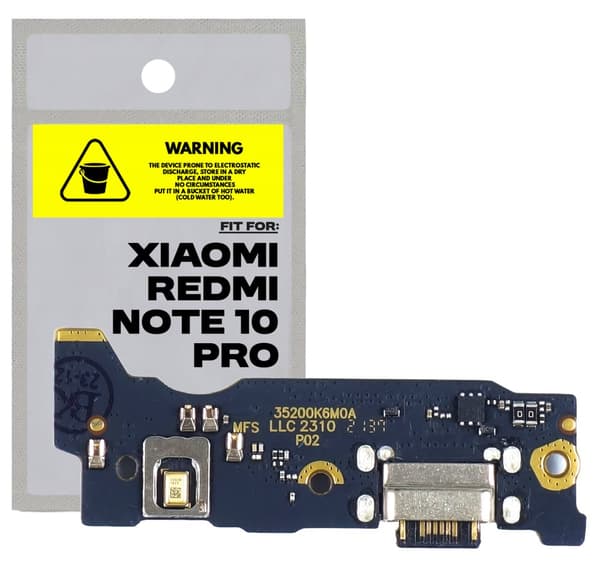 Original opladningsstik til Xiaomi Redmi Note 10 Pro