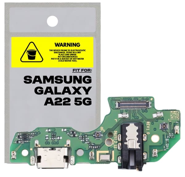 Original opladningsstik til Samsung Galaxy A22 Tradebit