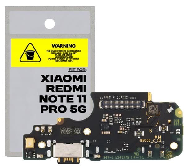Original opladningsstik til Xiaomi Redmi Note 11 Pro 5G