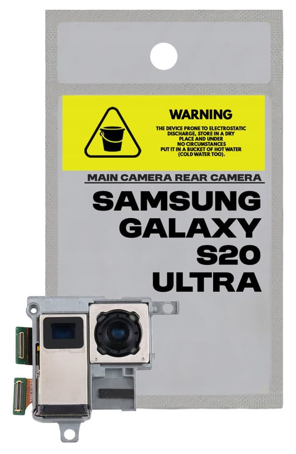 Original huvudkamera bakre kamera för Samsung S20 Ultra SM-G988B/DS