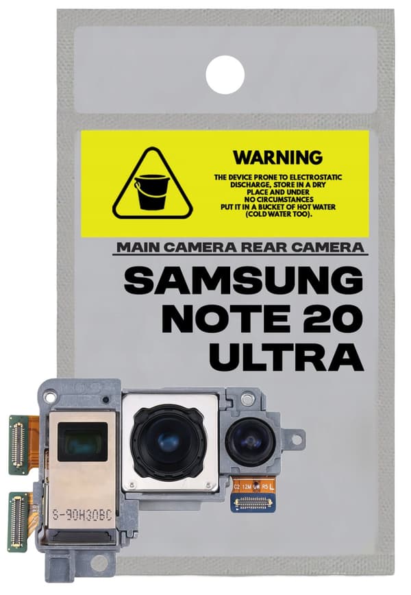 Alkuperäinen pääkamera, takakamera Samsung Note 20 Ultra SM-N986:lle