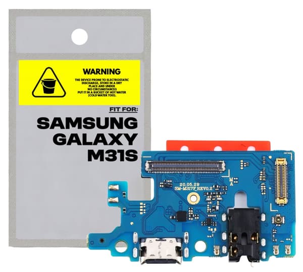 Opladningsstik Opladningsport Stik til Samsung Galaxy M31s Tradebit