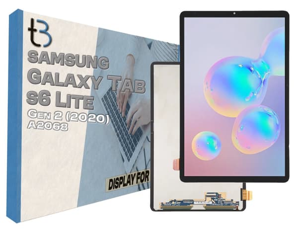 Original skærm med touch til Samsung Galaxy Tab S6 Lite P610 P615