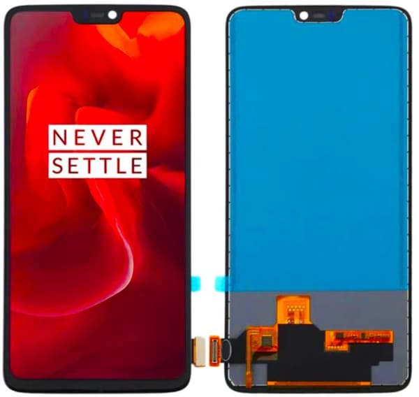 LCD-skärm + pekskärm för OnePlus 6 A6000 A6003 Incell