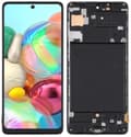 Miniatyrbillede 2 af 2: LCD-skærm + touchskærm Samsung Galaxy A71 SM-A715F Incell sort ramme