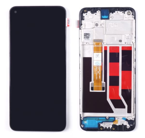 Alkuperäinen LCD-näytön digitizer Oppo A33 A53 A53s CPH2127 CPH2135:lle