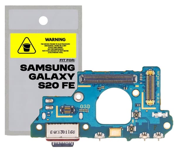 Alkuperäinen latauspistoke latausportin liitin Samsung Galaxy S20 FE:lle