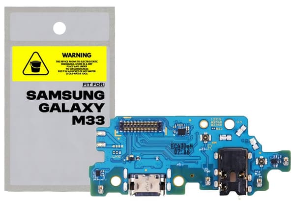 Original opladningsstik til Samsung Galaxy M33 Tradebit