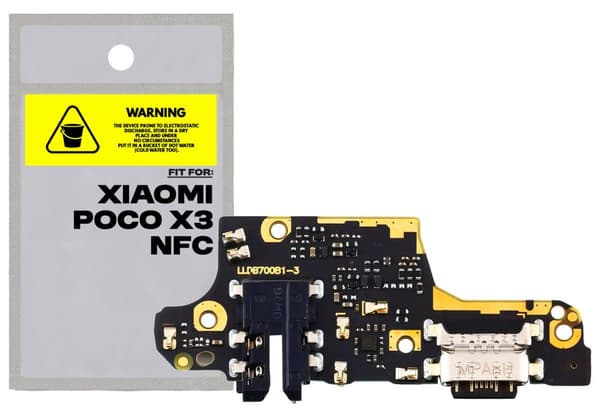 Alkuperäinen latauspistoke Xiaomi POCO X3 NFC Tradebitille