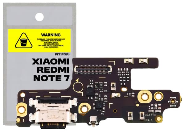 Original Laddningsuttag Laddningsport för Xiaomi Redmi Note 7 Tradebit