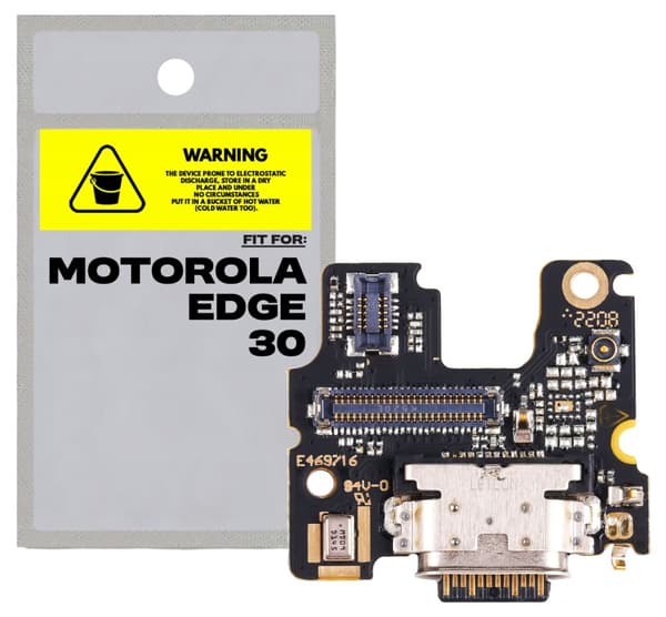 Opladningsstik Opladningsport USB-C Stik til Motorola Edge 30 Tradebit