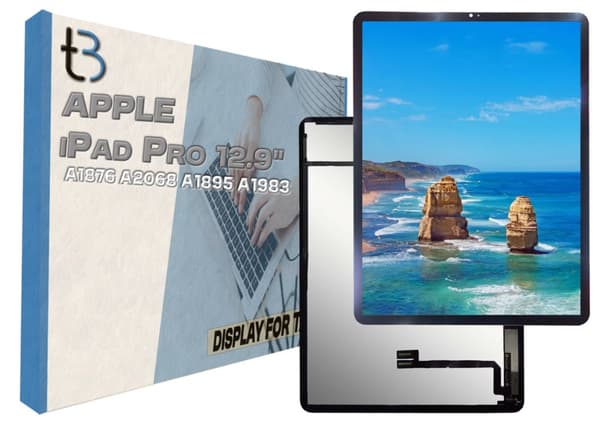 Original skærm med touch til Apple Pad Pro 12.9 3/4-Gen A1876 A2068