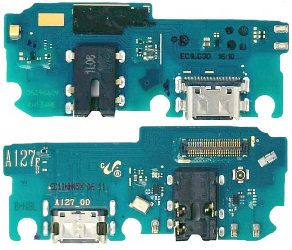 USB-latauspistoke Samsung Galaxy A12/M12 SM-A125F -laitteelle HUOLTOPAKKAUS