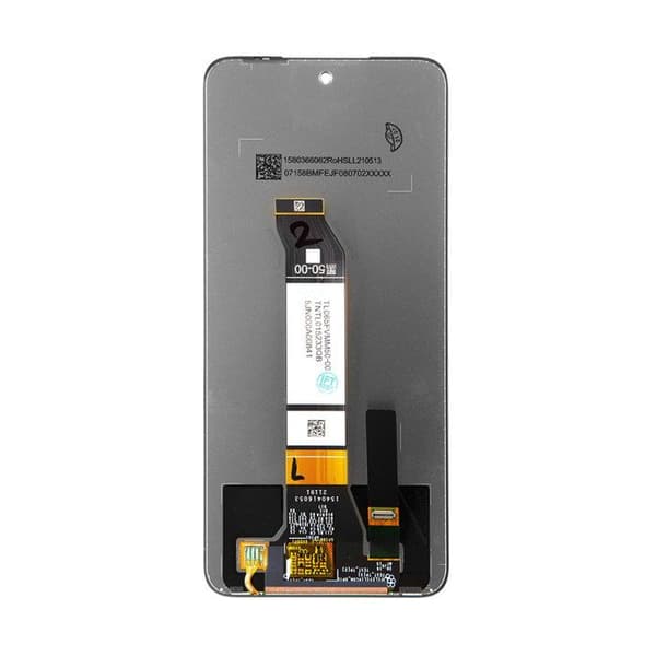 Ersättnings-LCD- och pekskärm för Redmi Note 10 5G Typ IPS Svart
