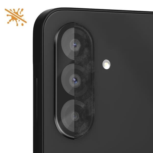 Härdat Glas Kamera för Samsung Galaxy A26 Rep-skyddande Svart