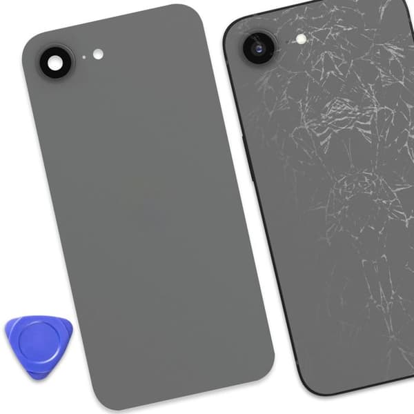 Ersättning baksida för iPhone 16e Svart