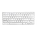 Miniatyrbild 2 av 5: Bluetooth-tangentbord AZERTY med 7 multimedia genvägar, 30 dagars batteritid, Silver