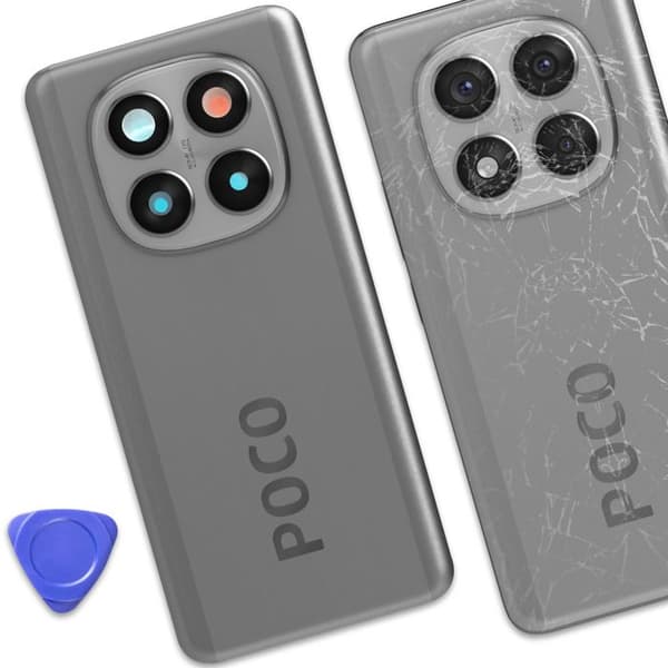 Batterikapacitet för Xiaomi Poco X7 Original Service Pack Xiaomi Silver